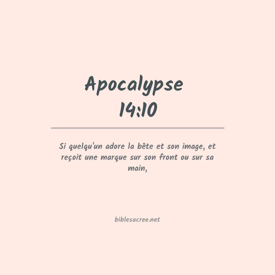 Apocalypse  - 14:10