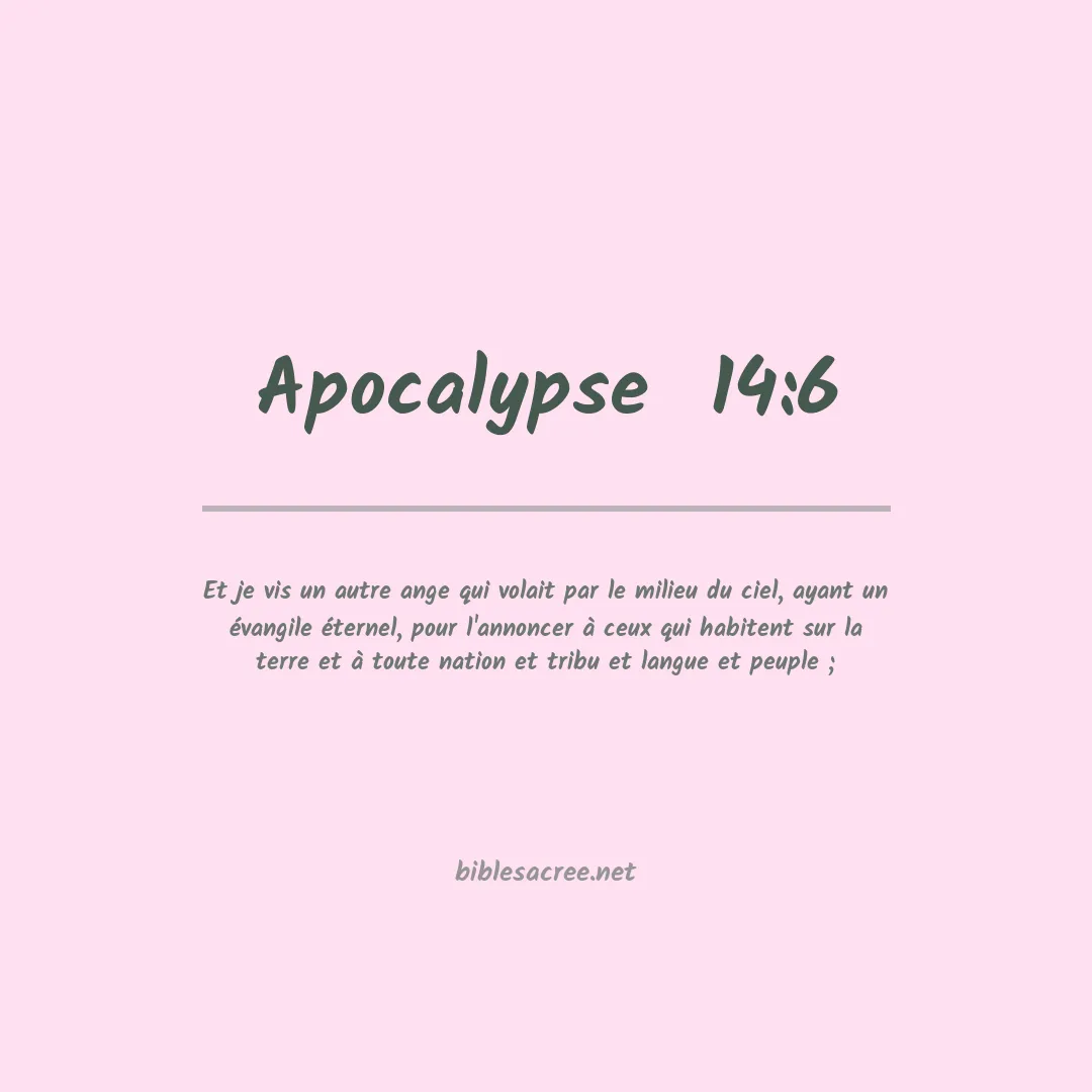 Apocalypse  - 14:6
