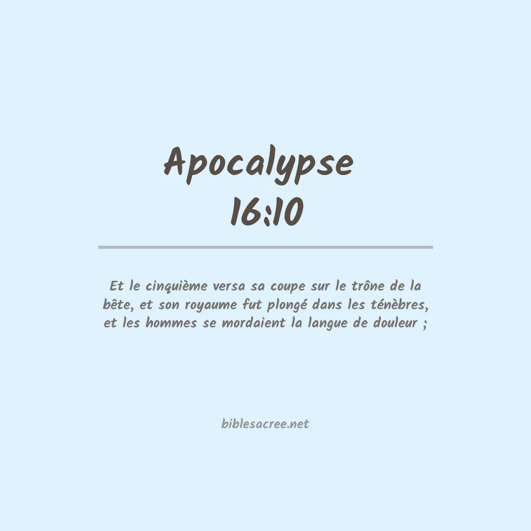 Apocalypse  - 16:10