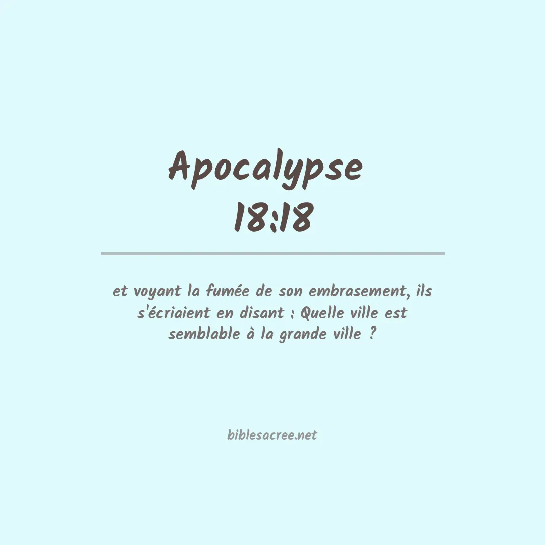 Apocalypse  - 18:18