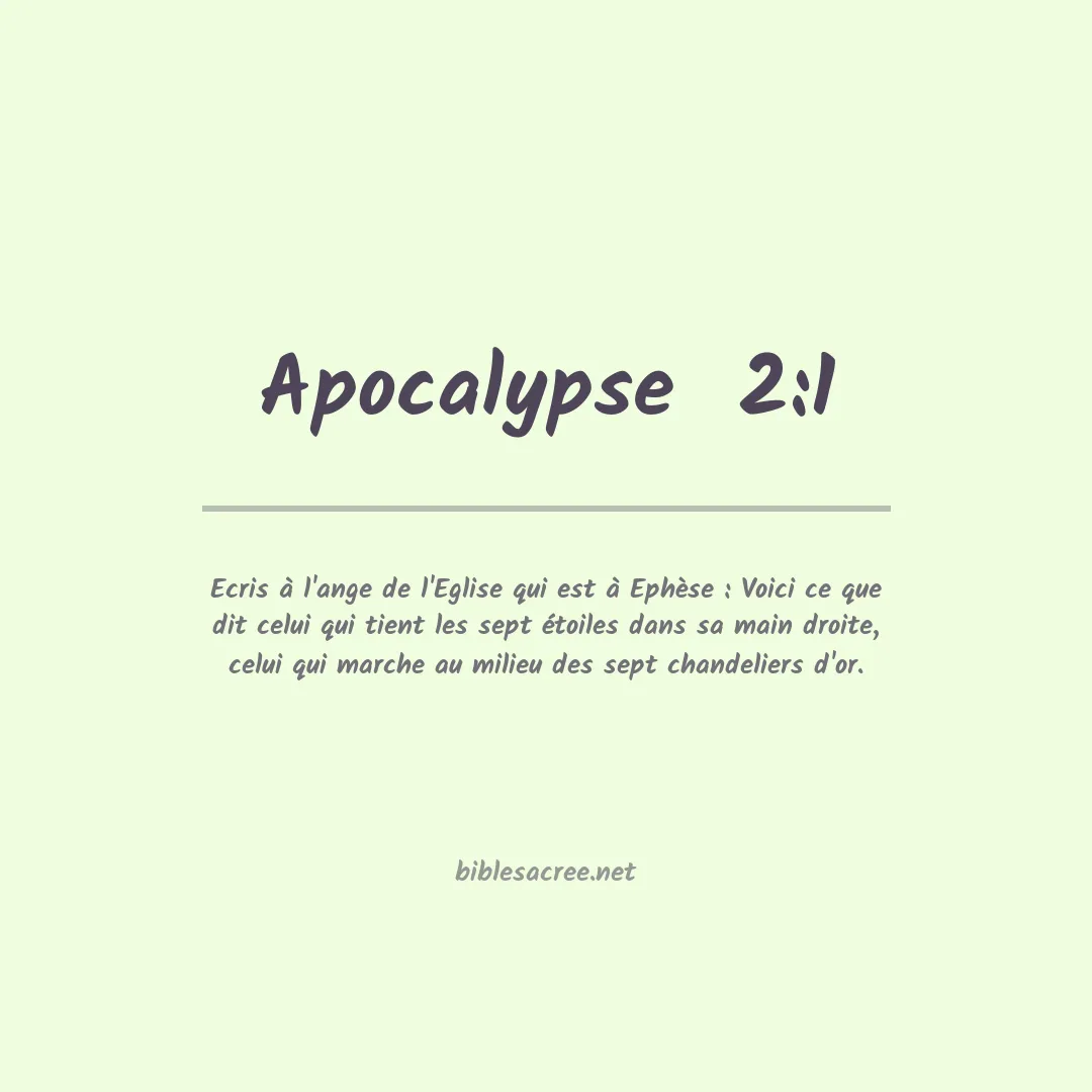 Apocalypse  - 2:1