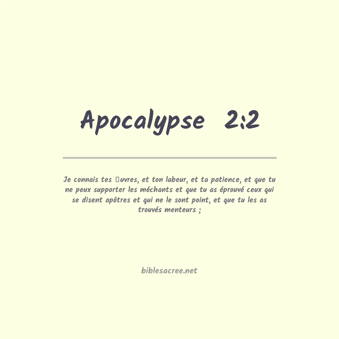 Apocalypse  - 2:2