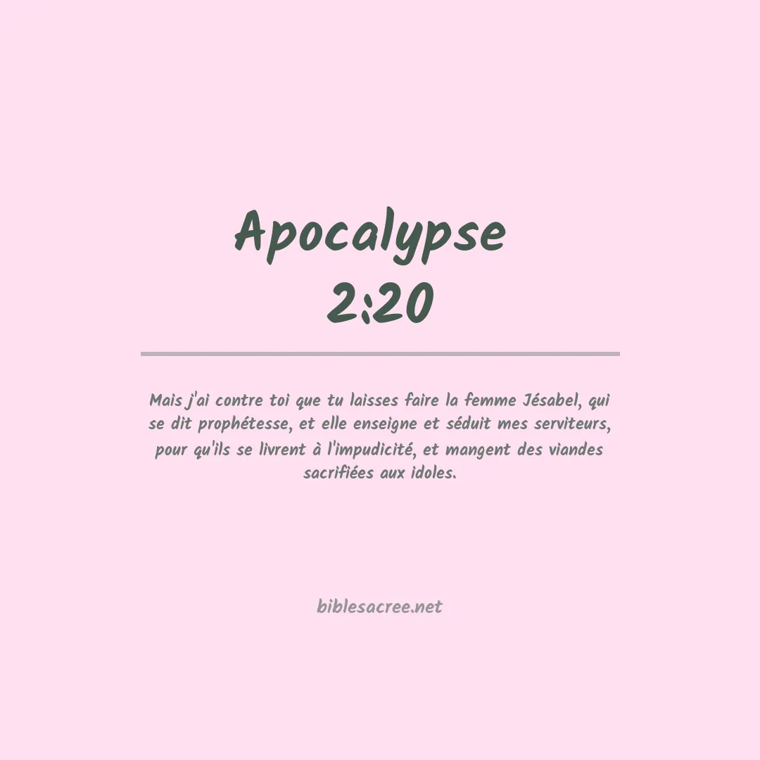 Apocalypse  - 2:20