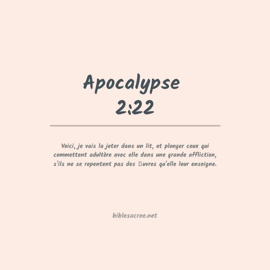 Apocalypse  - 2:22