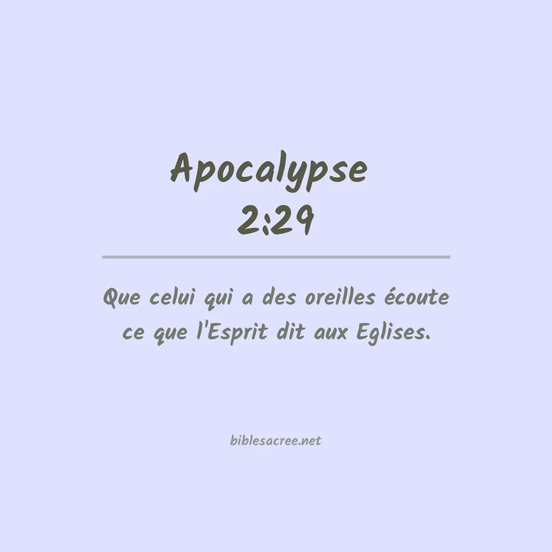 Apocalypse  - 2:29