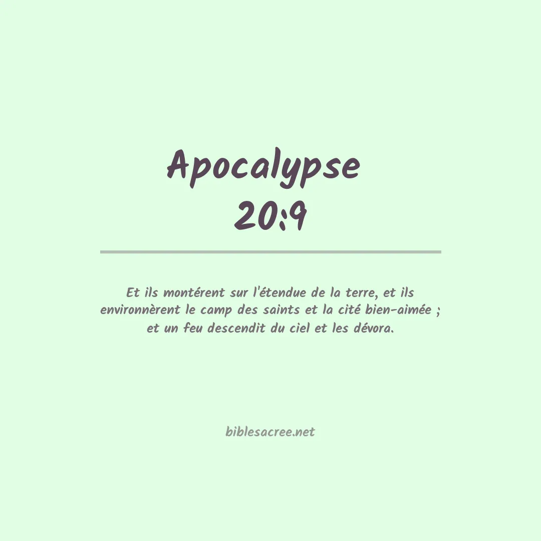 Apocalypse  - 20:9
