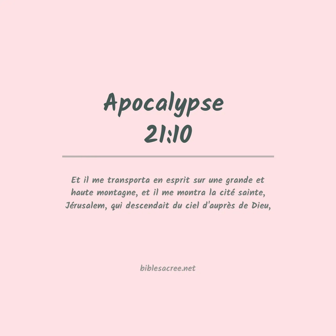Apocalypse  - 21:10