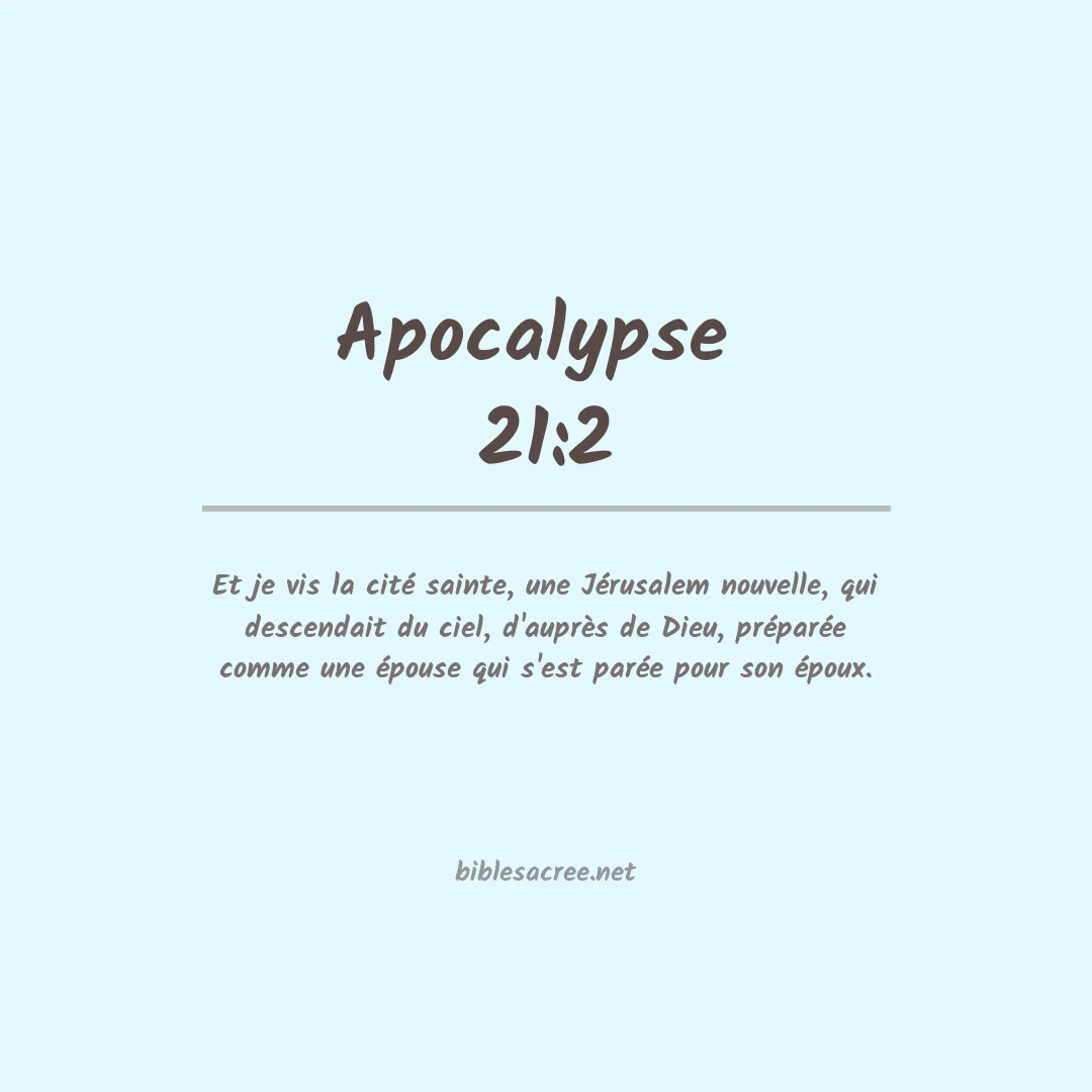 Apocalypse  - 21:2