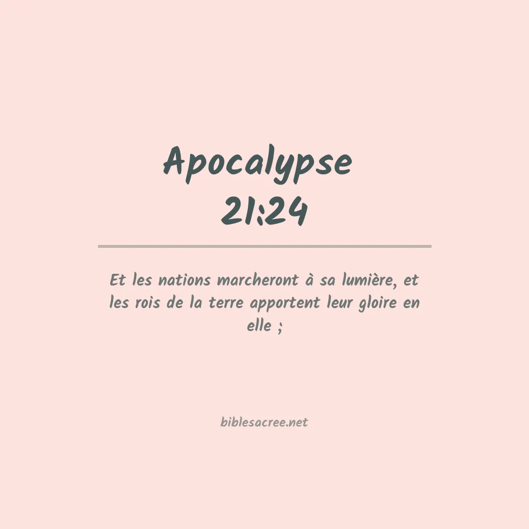Apocalypse  - 21:24