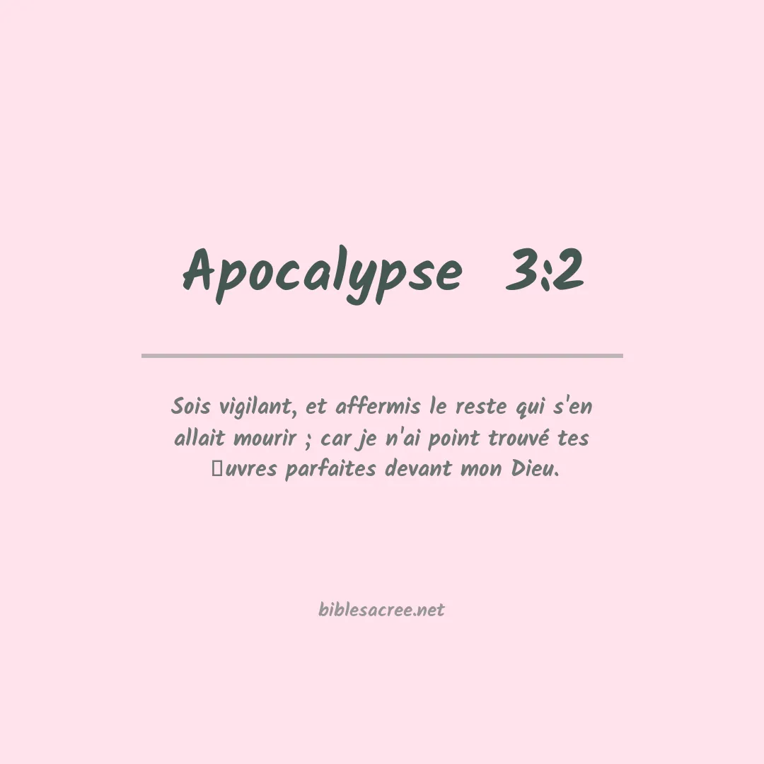 Apocalypse  - 3:2