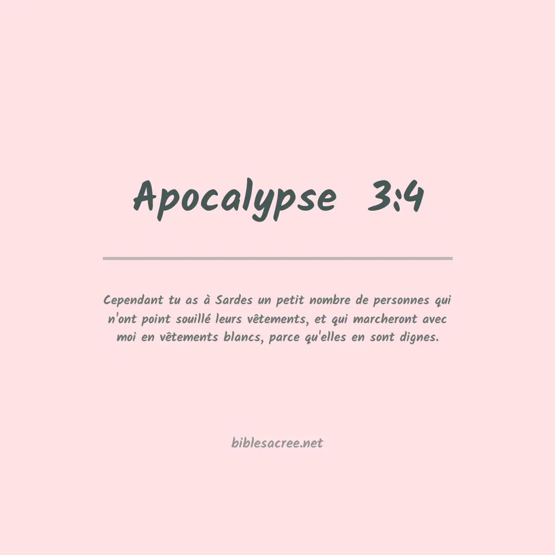 Apocalypse  - 3:4