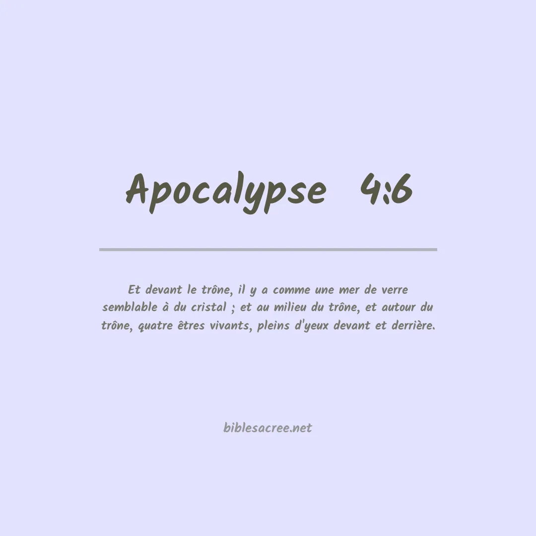 Apocalypse  - 4:6
