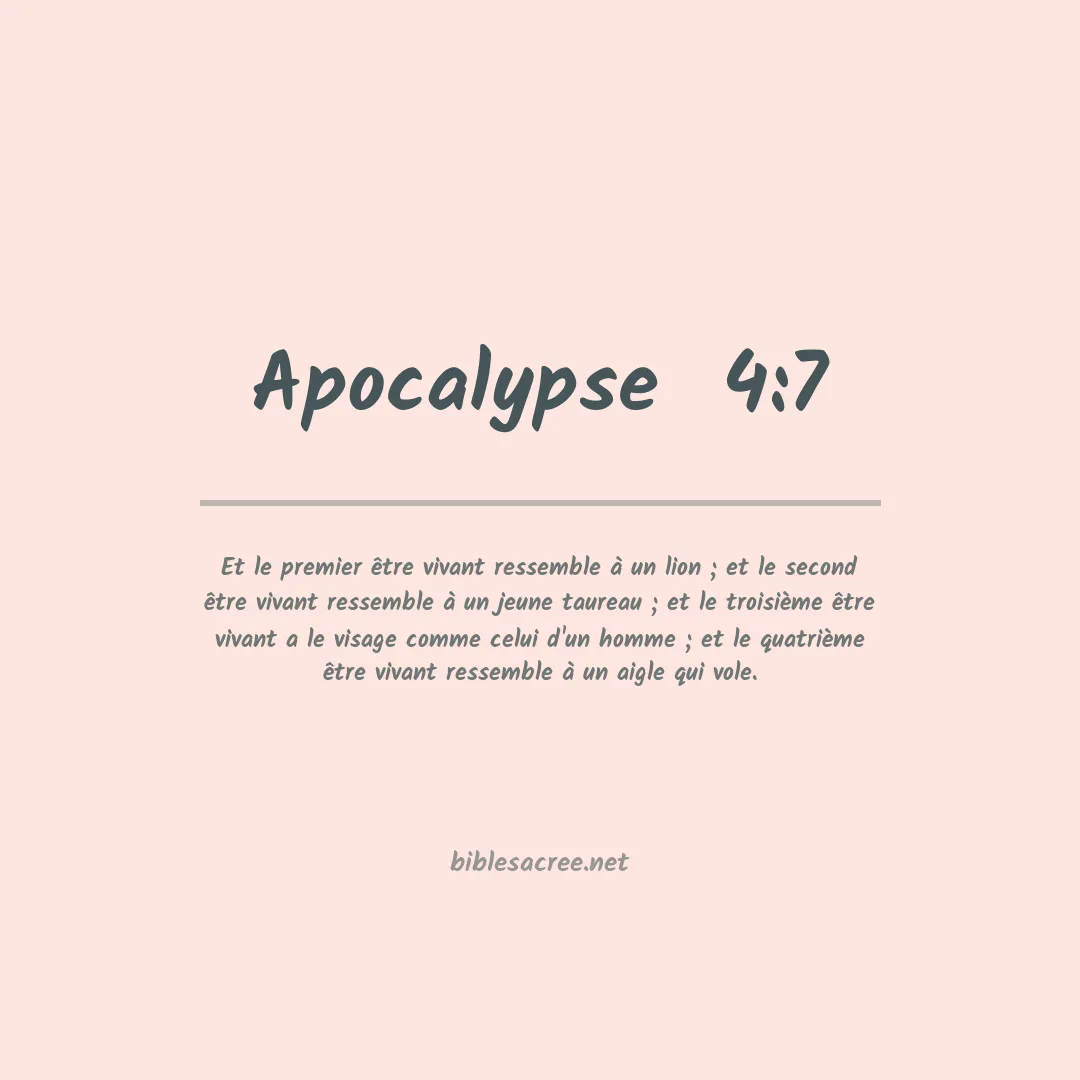 Apocalypse  - 4:7