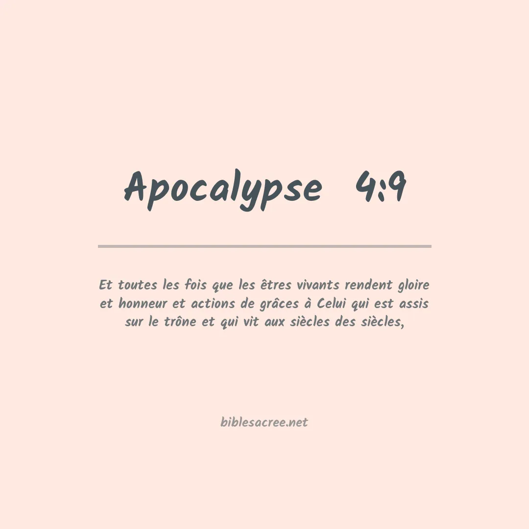 Apocalypse  - 4:9