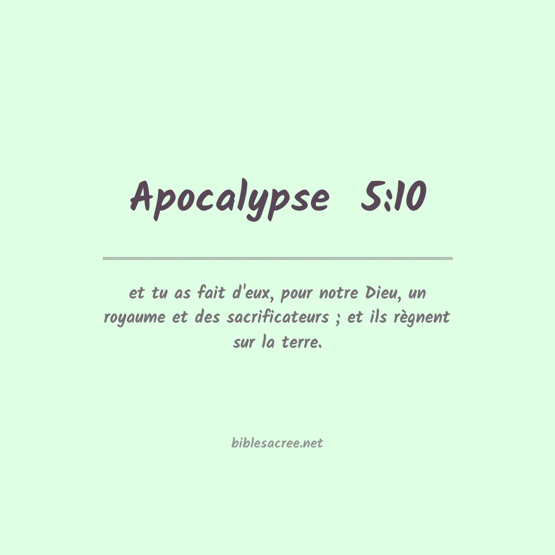 Apocalypse  - 5:10