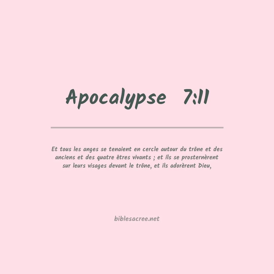 Apocalypse  - 7:11