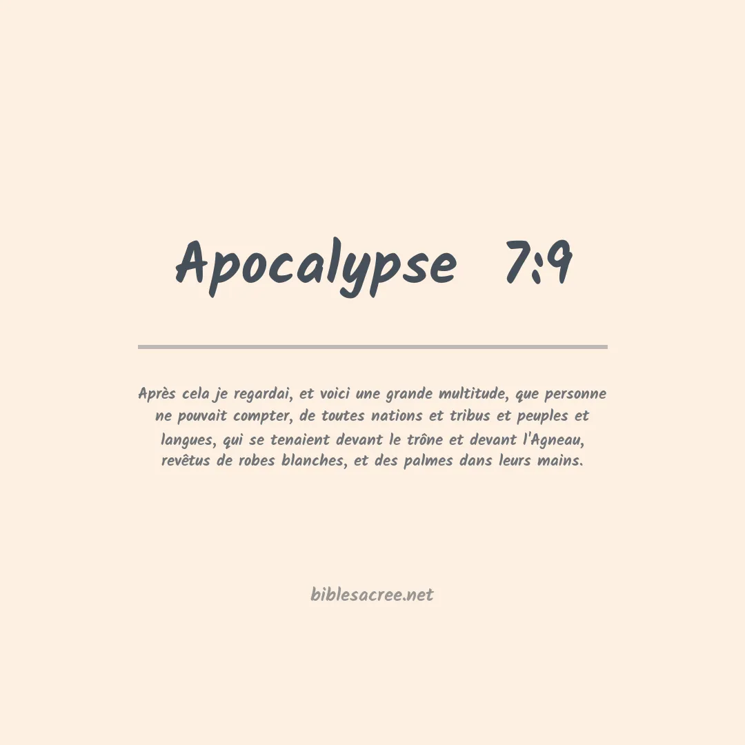 Apocalypse  - 7:9