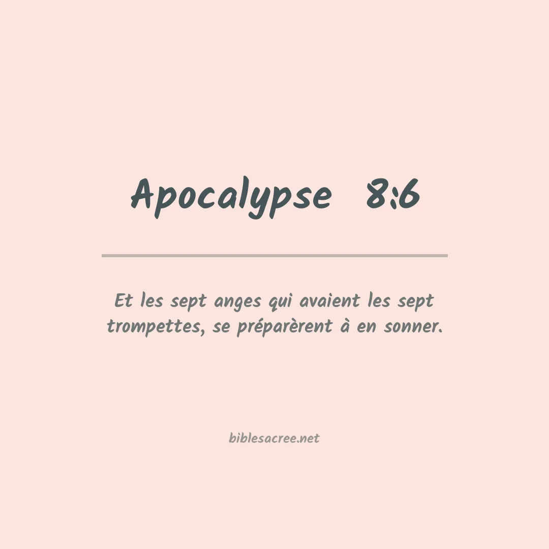 Apocalypse  - 8:6