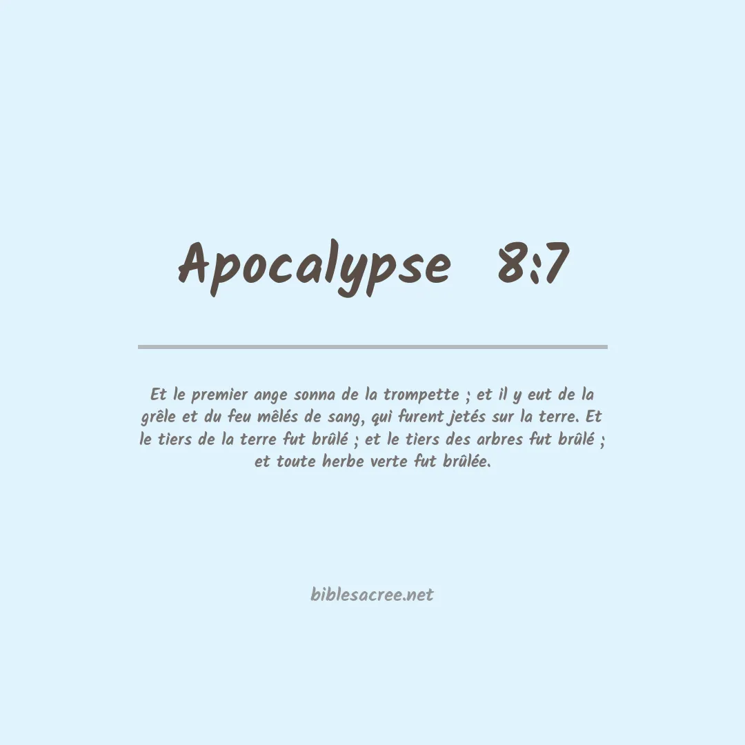 Apocalypse  - 8:7