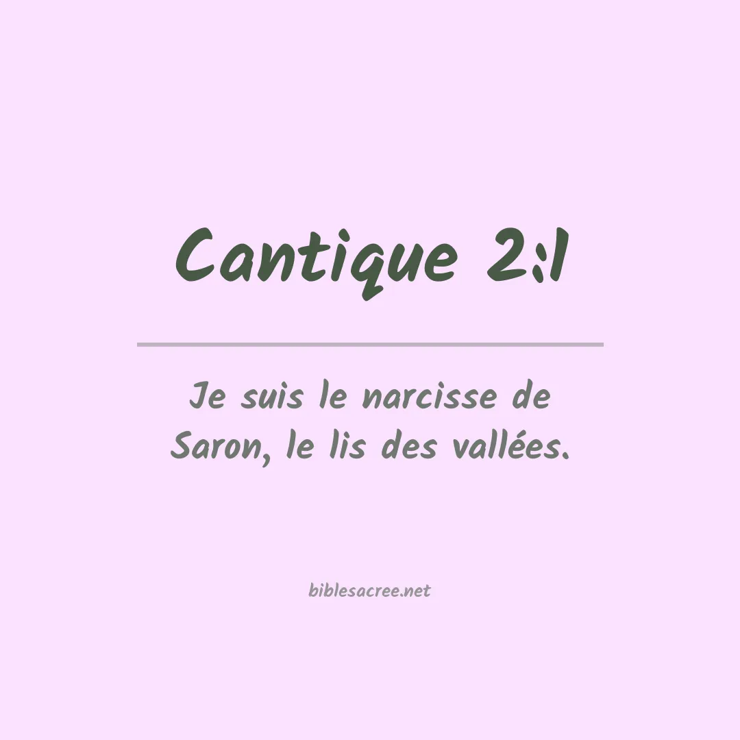 Cantique - 2:1