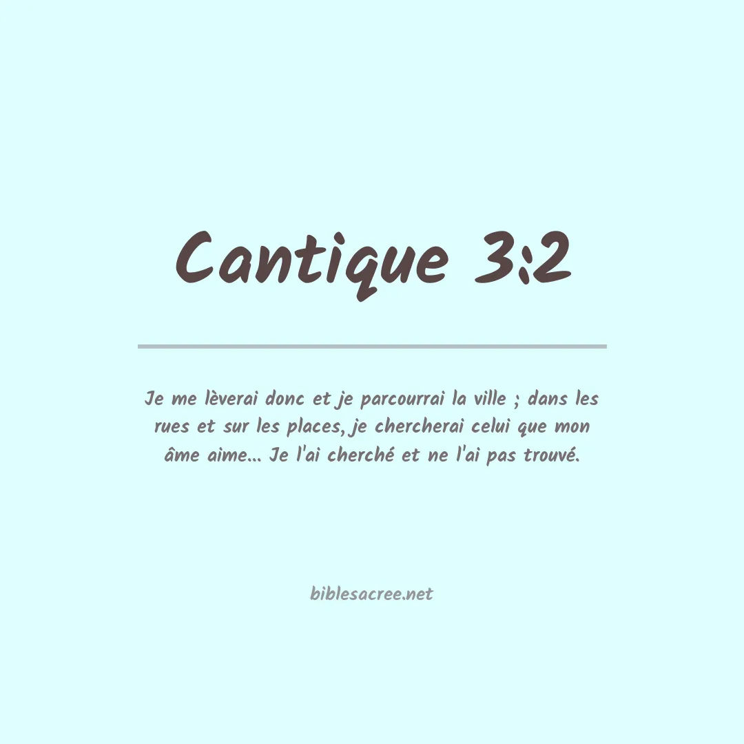 Cantique - 3:2