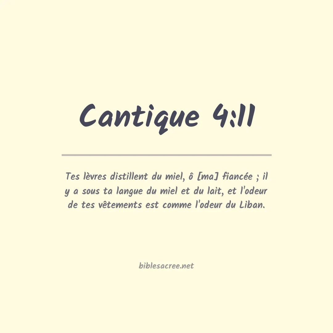 Cantique - 4:11