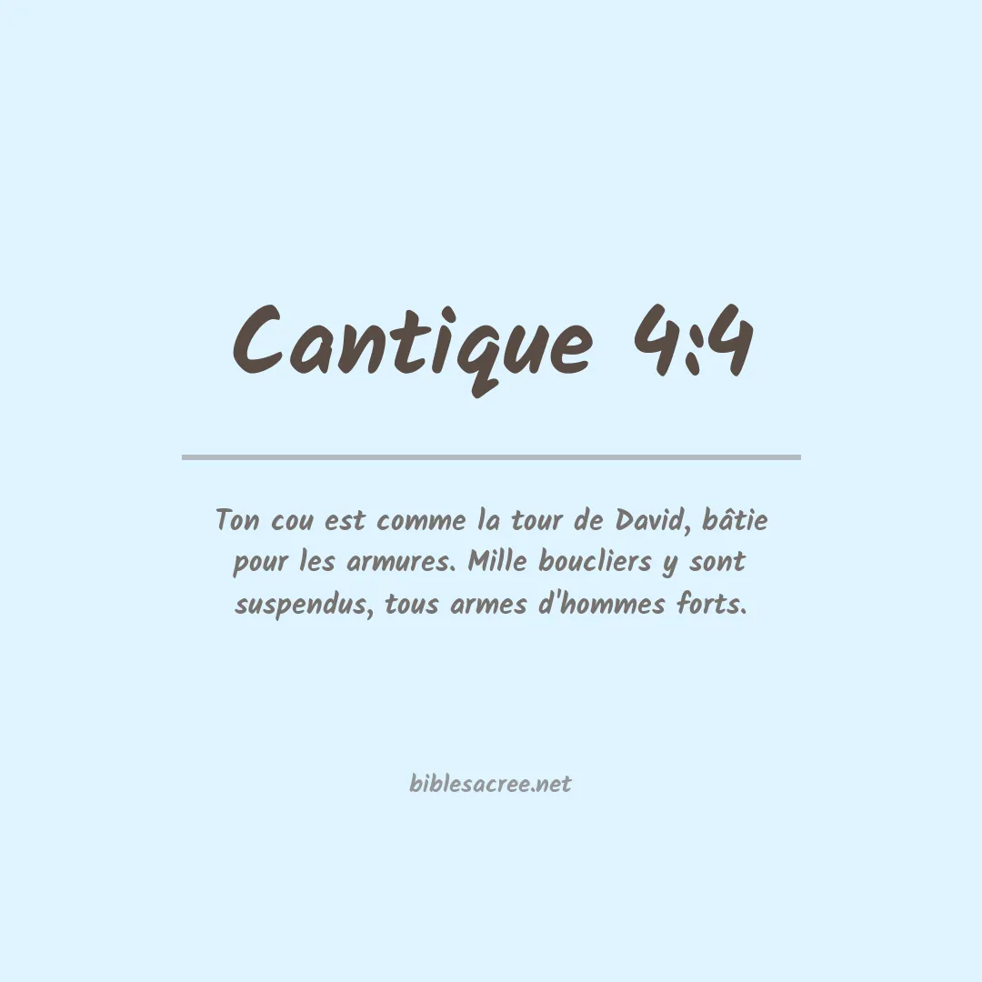 Cantique - 4:4