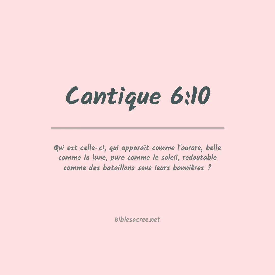 Cantique - 6:10