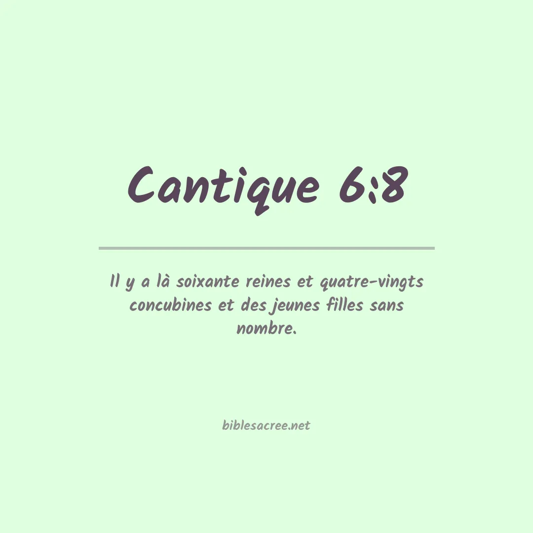 Cantique - 6:8