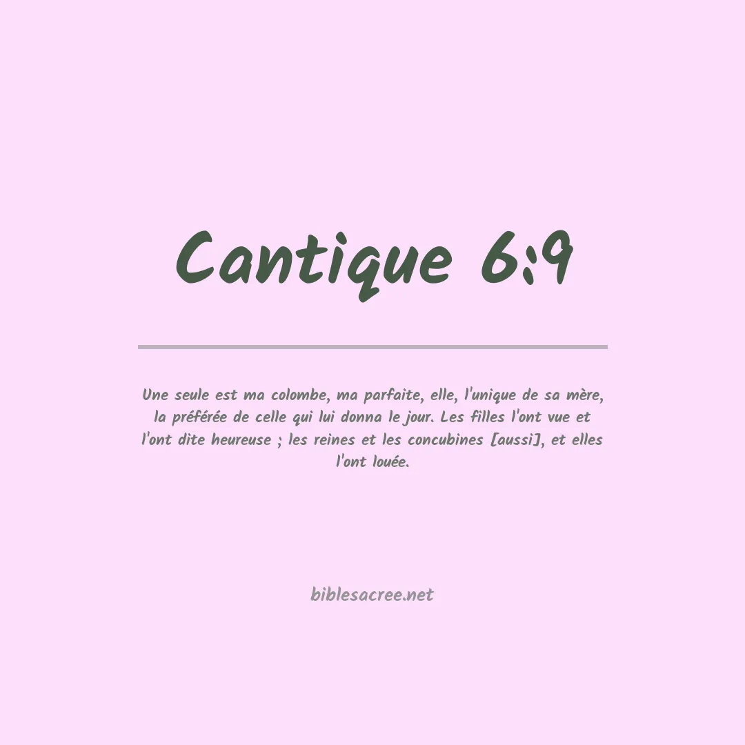 Cantique - 6:9