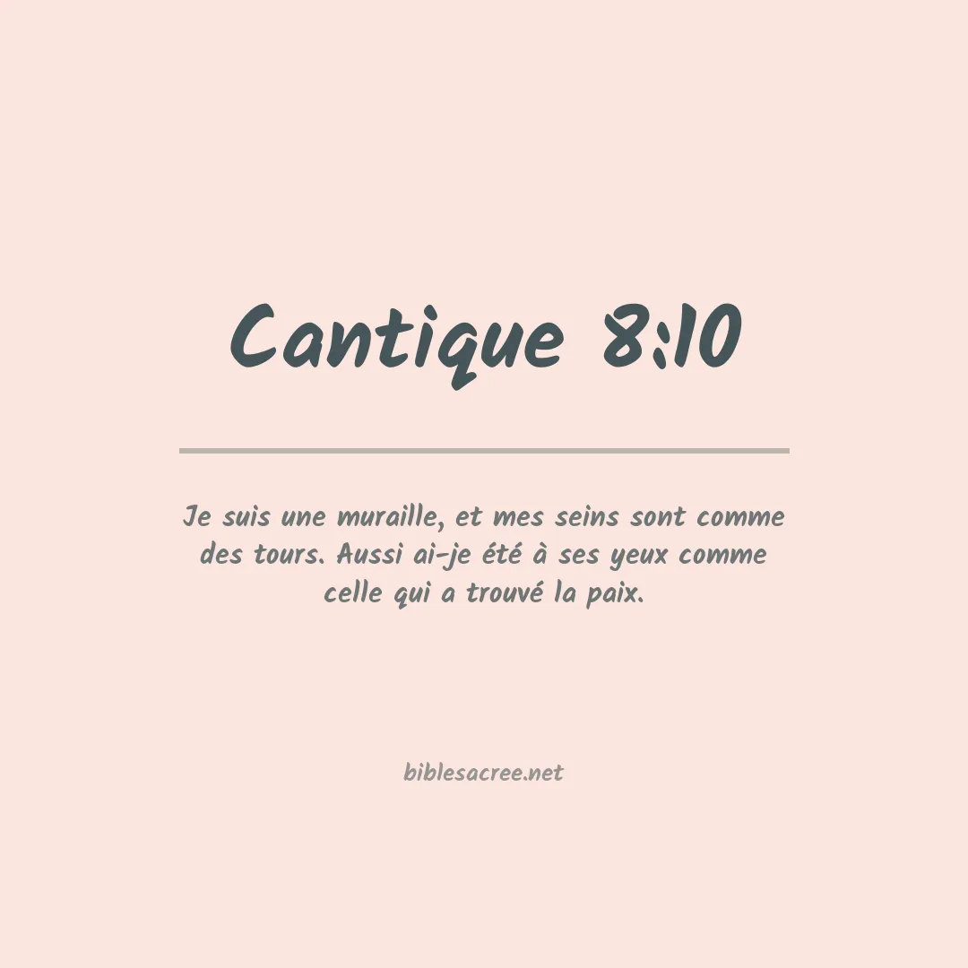 Cantique - 8:10