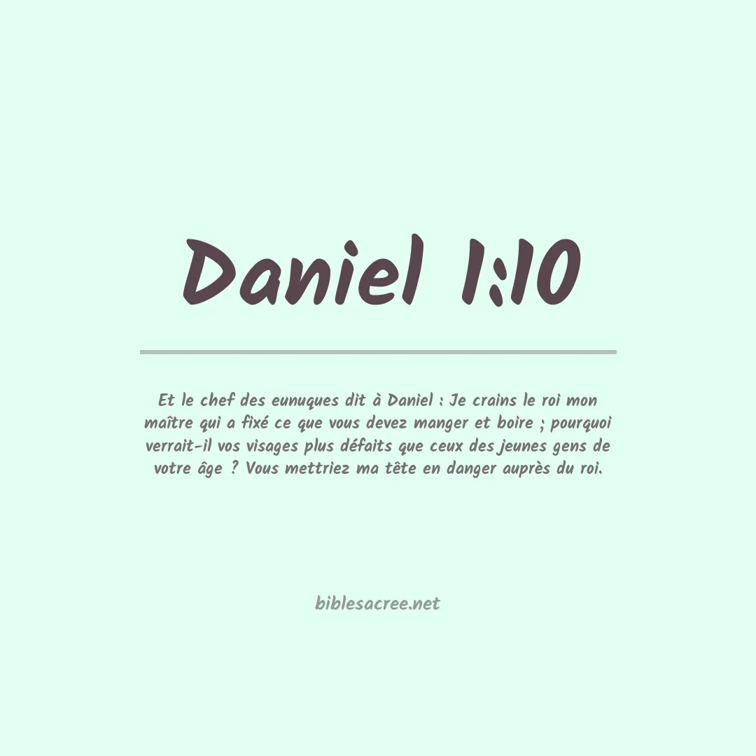 Daniel - 1:10