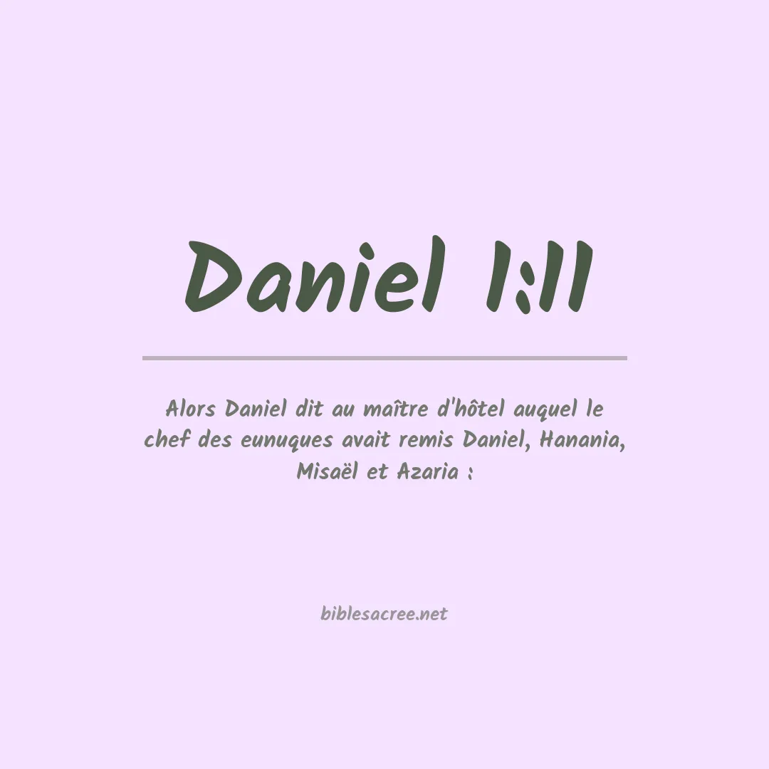 Daniel - 1:11