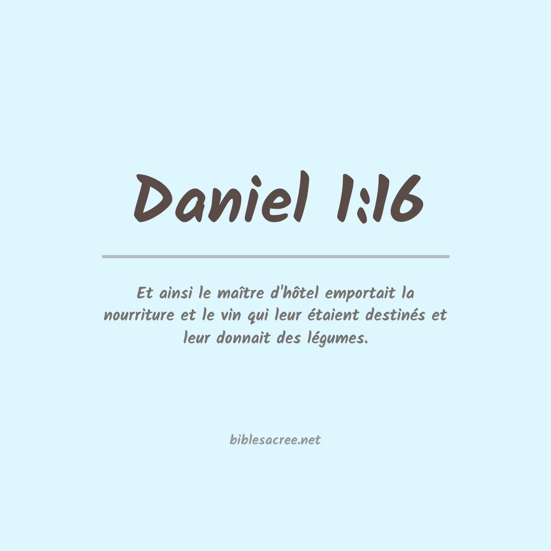 Daniel - 1:16