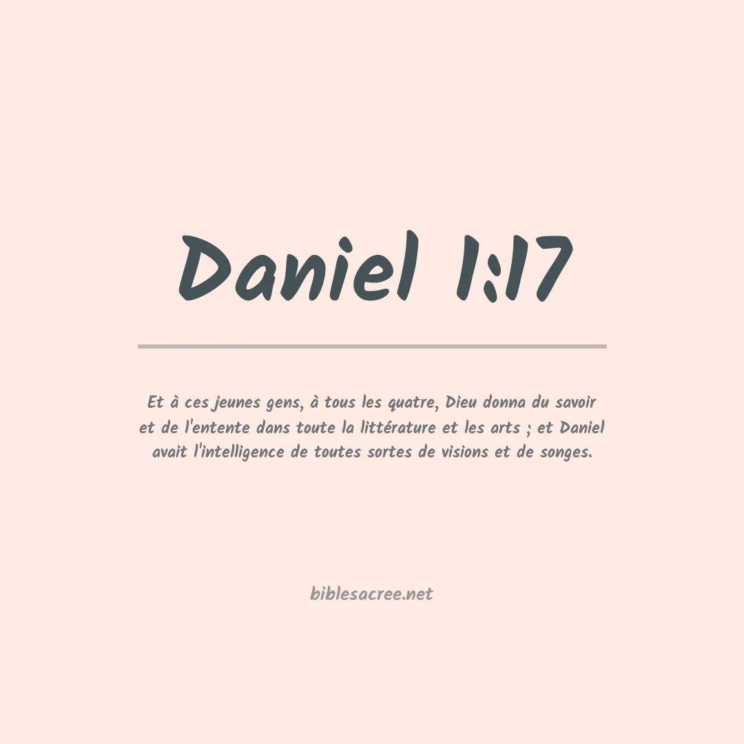 Daniel - 1:17