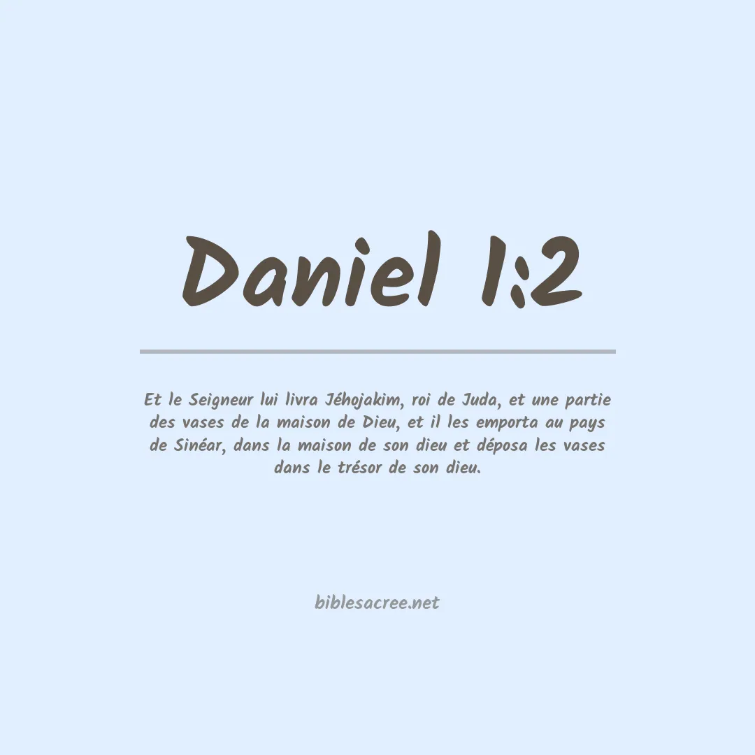 Daniel - 1:2
