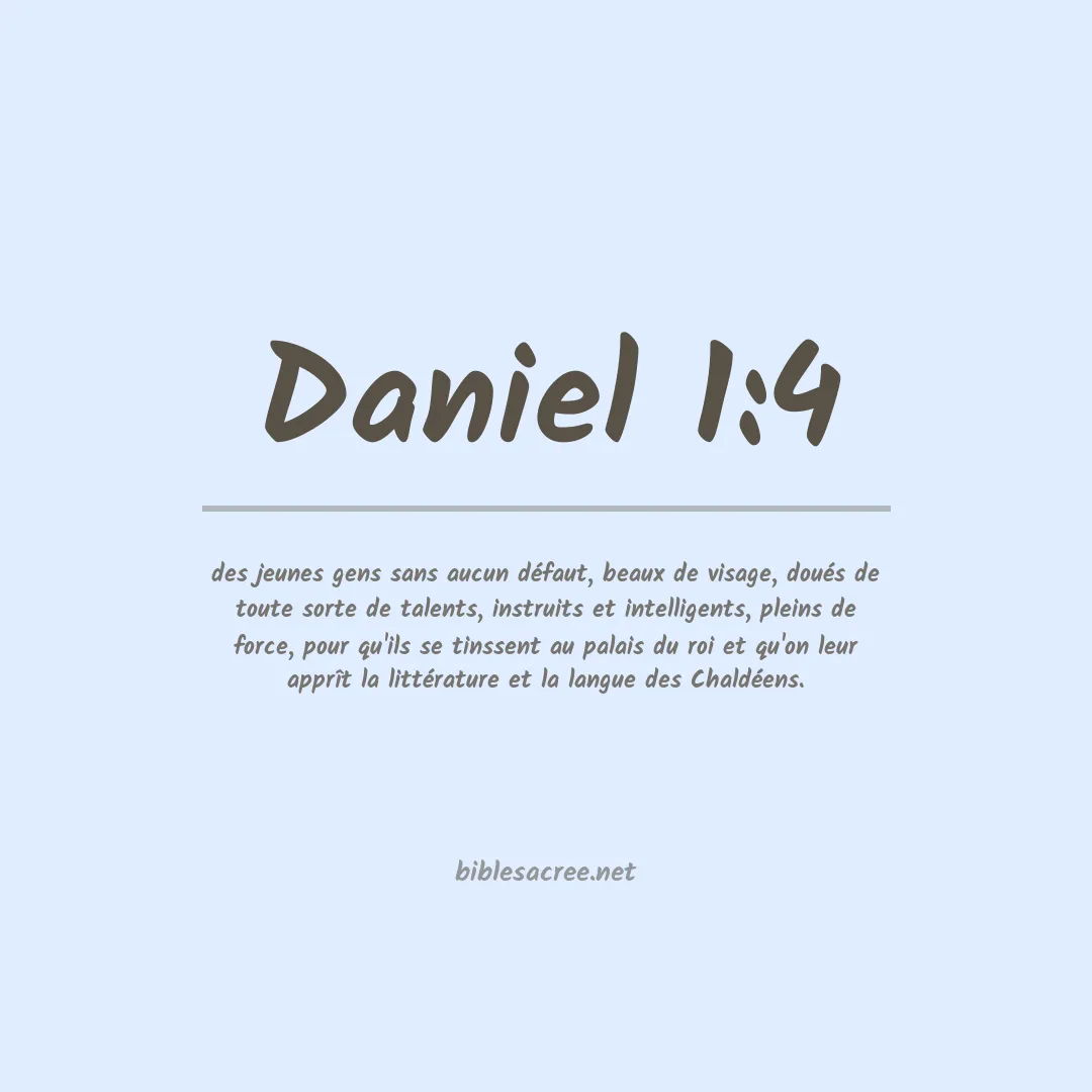 Daniel - 1:4
