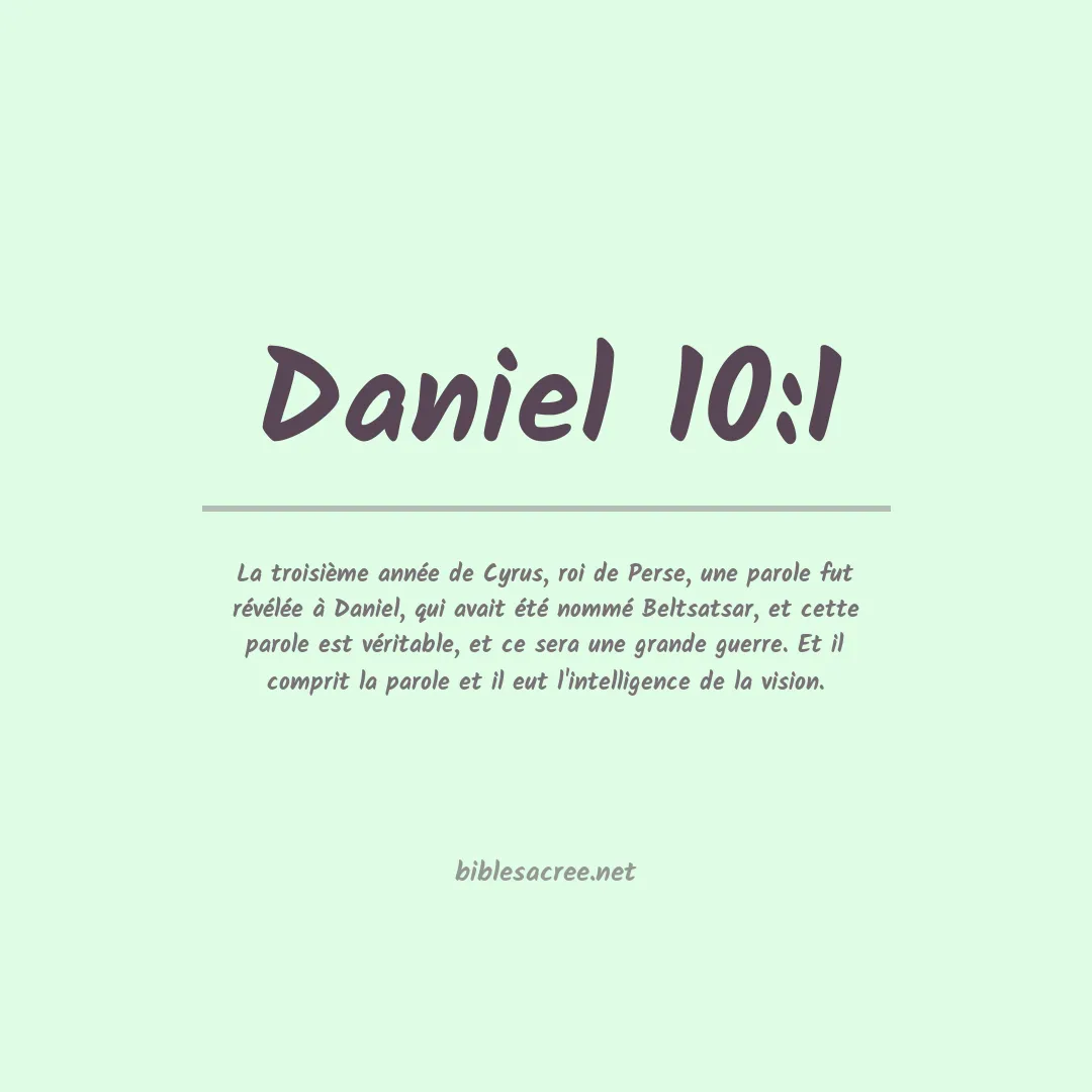 Daniel - 10:1