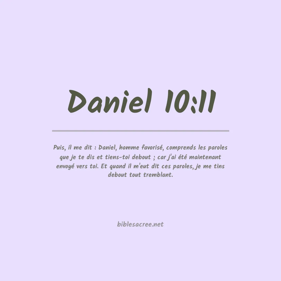 Daniel - 10:11