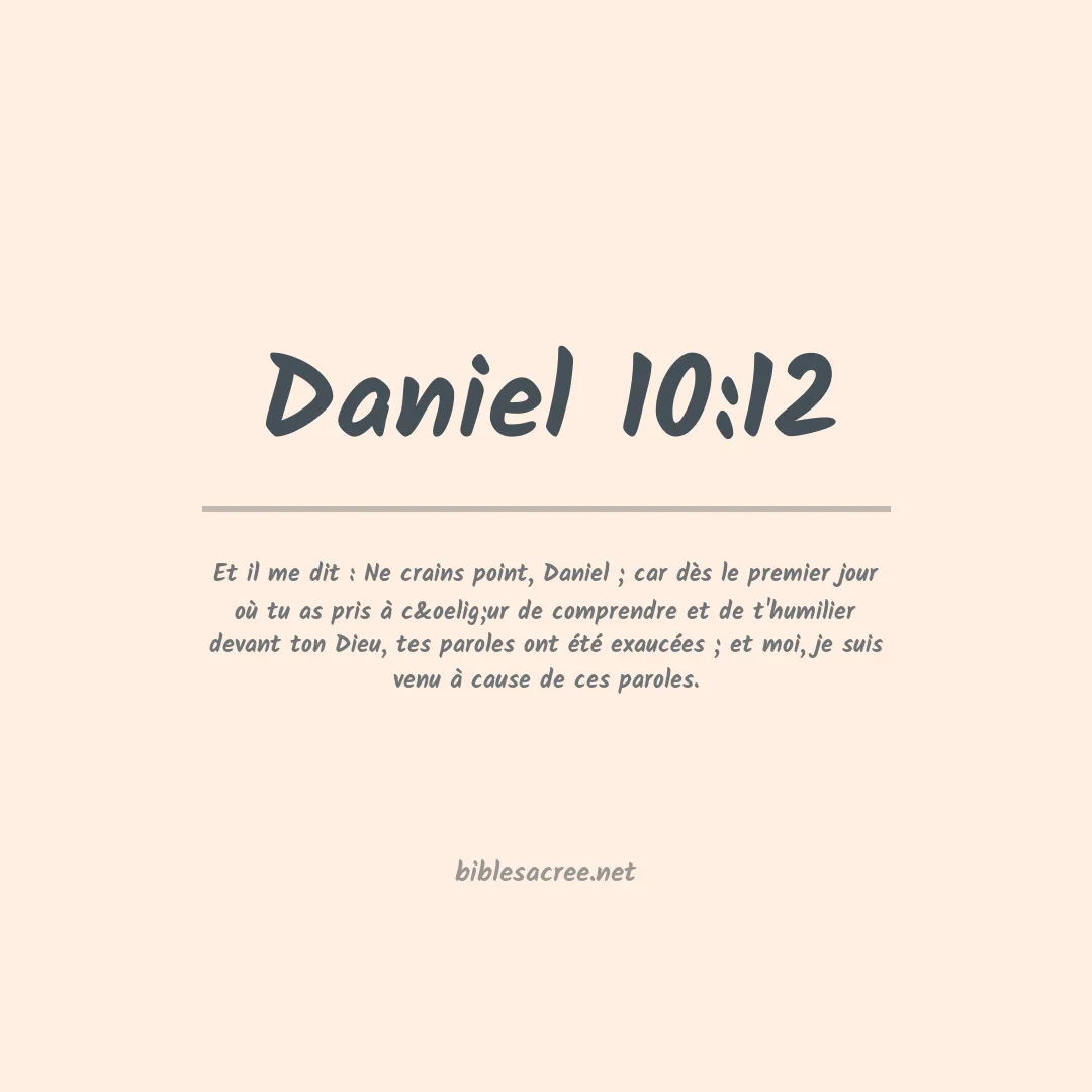 Daniel - 10:12