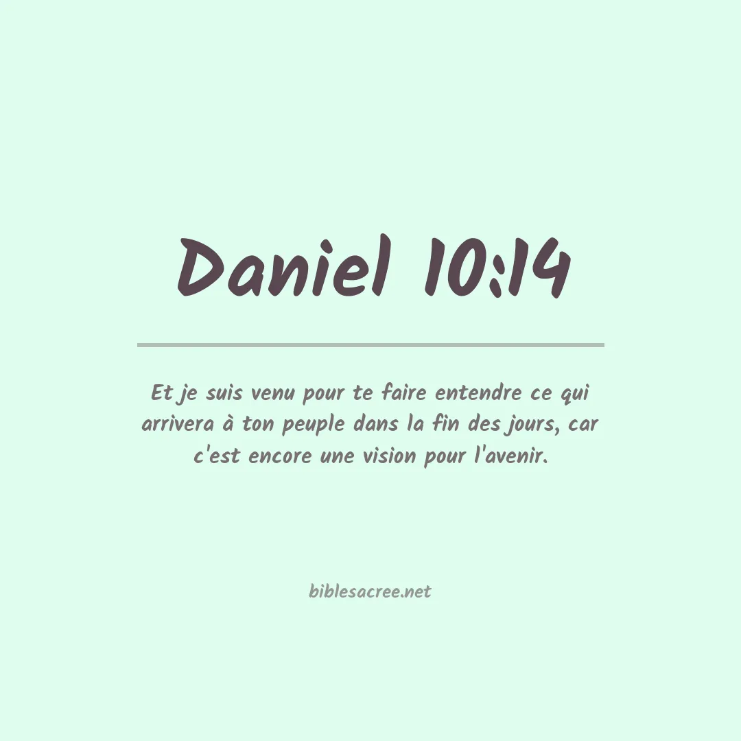 Daniel - 10:14