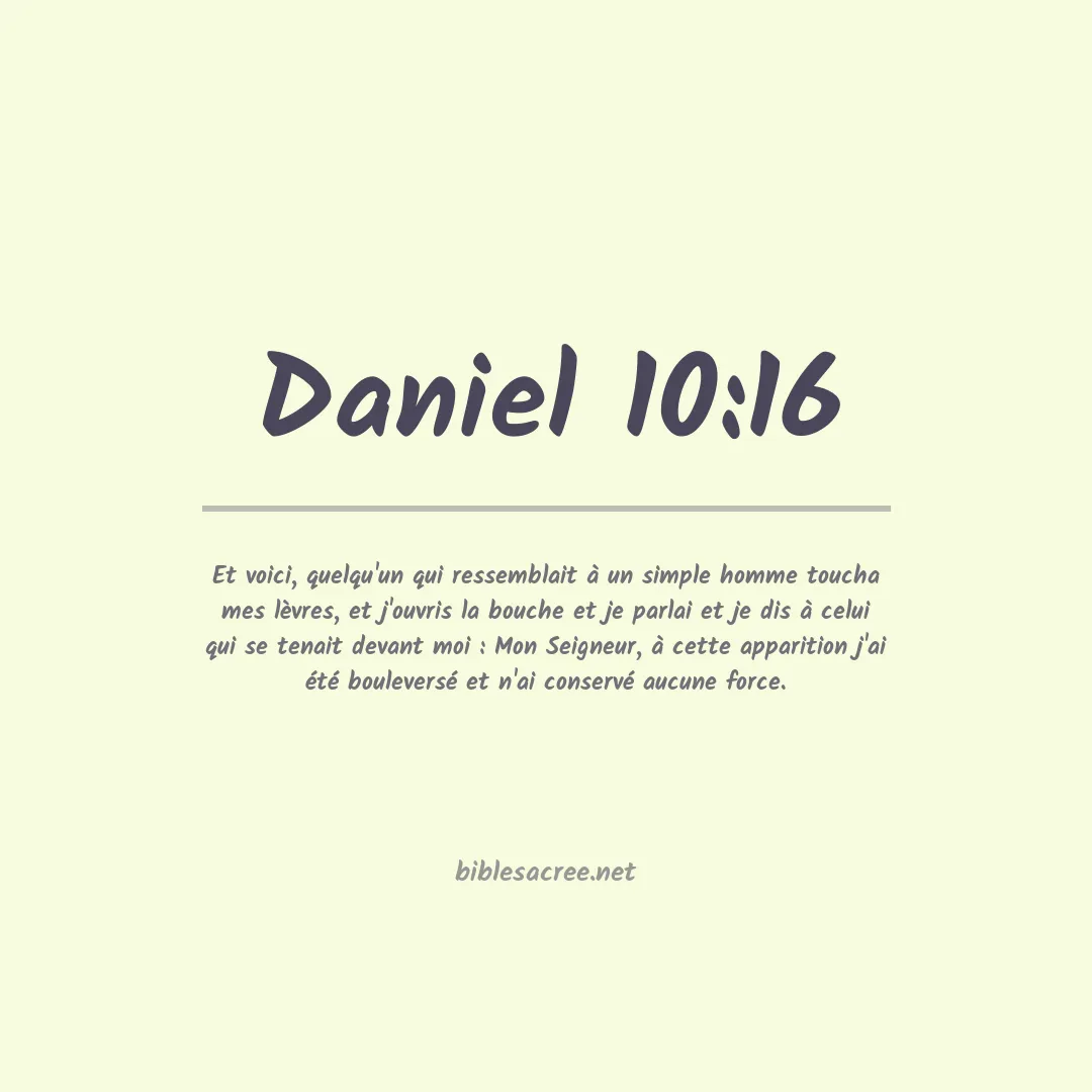 Daniel - 10:16