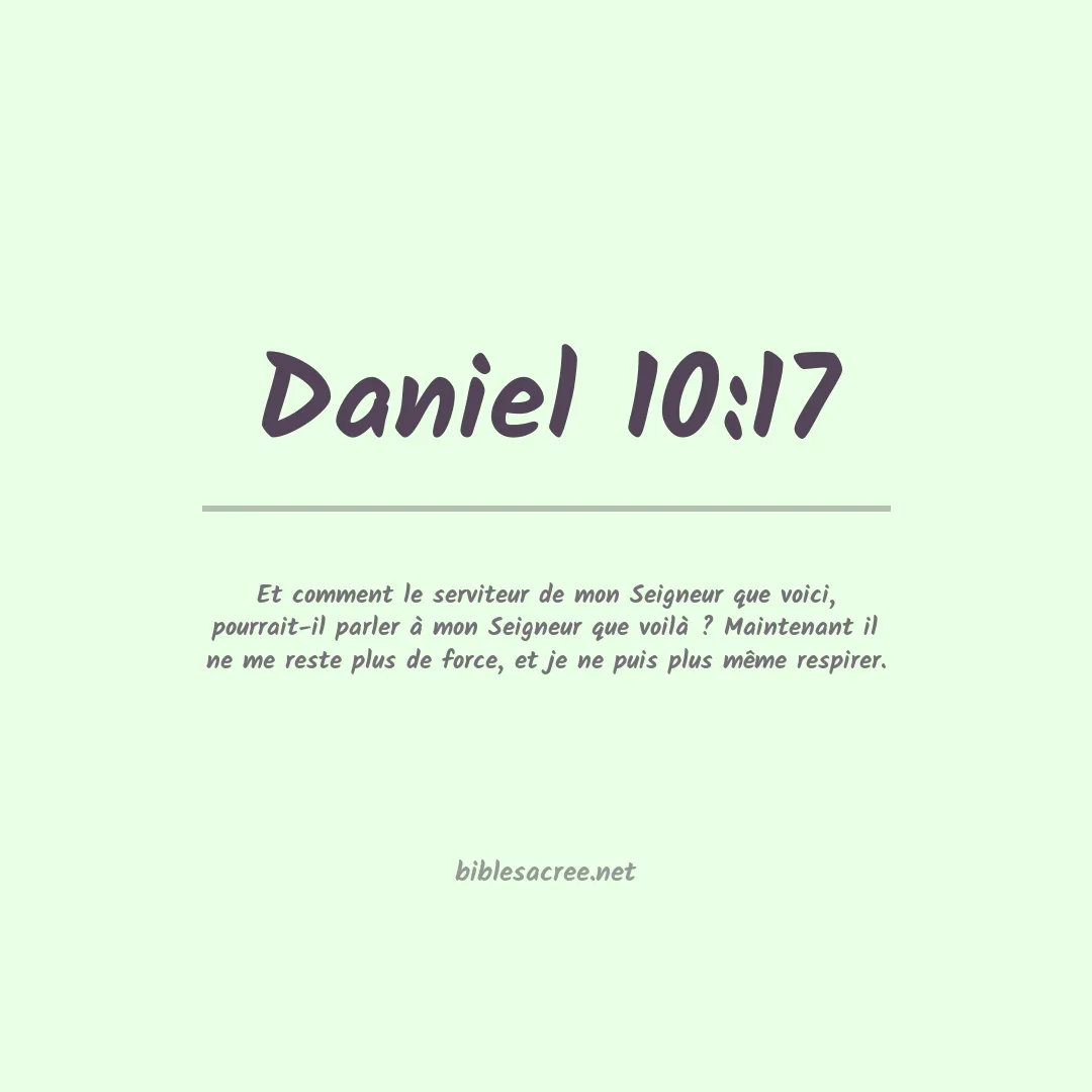 Daniel - 10:17