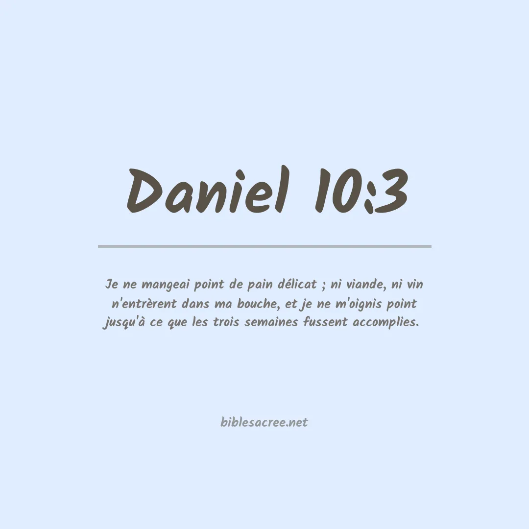 Daniel - 10:3