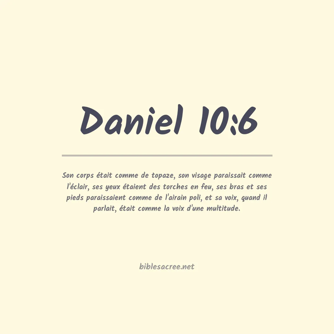 Daniel - 10:6