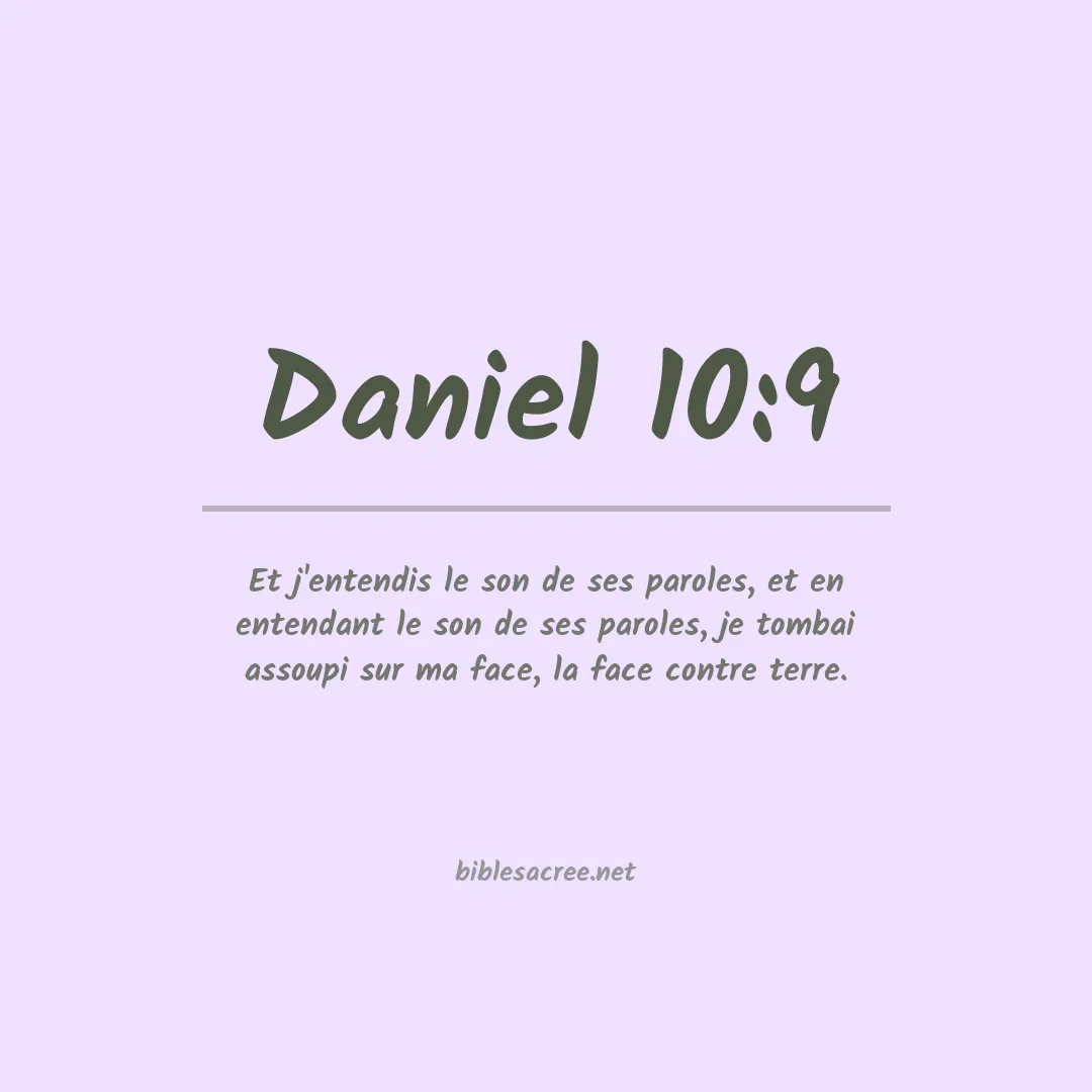 Daniel - 10:9