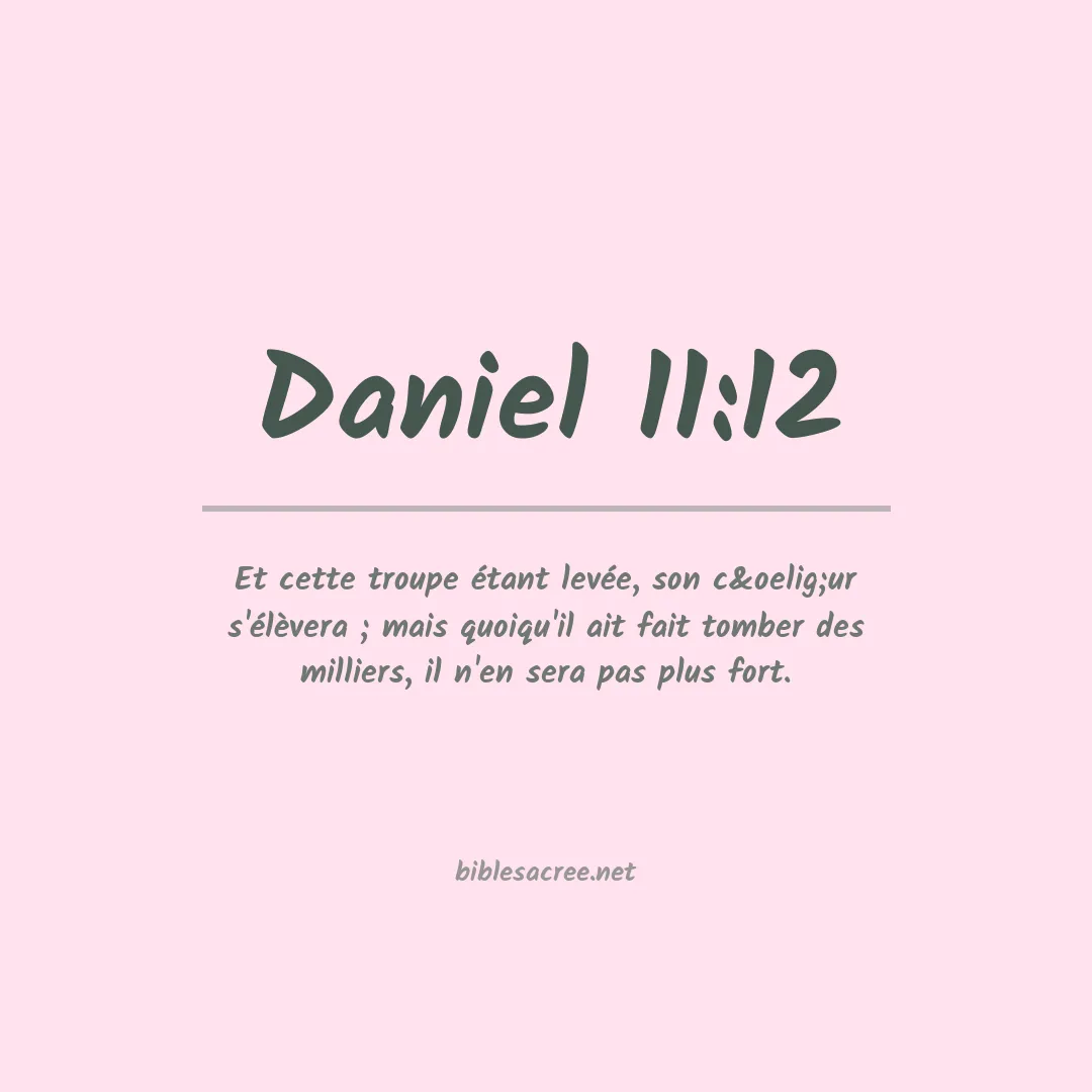 Daniel - 11:12
