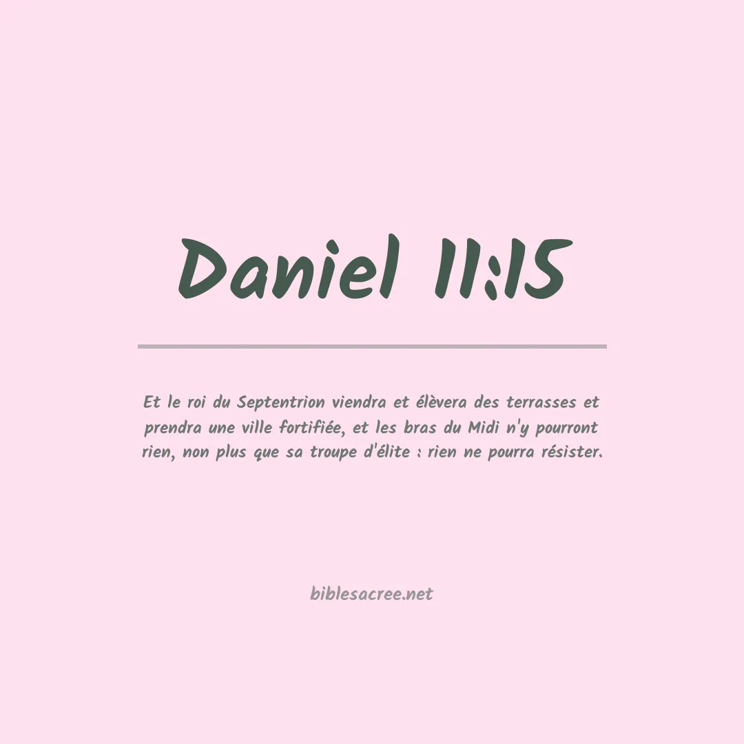 Daniel - 11:15