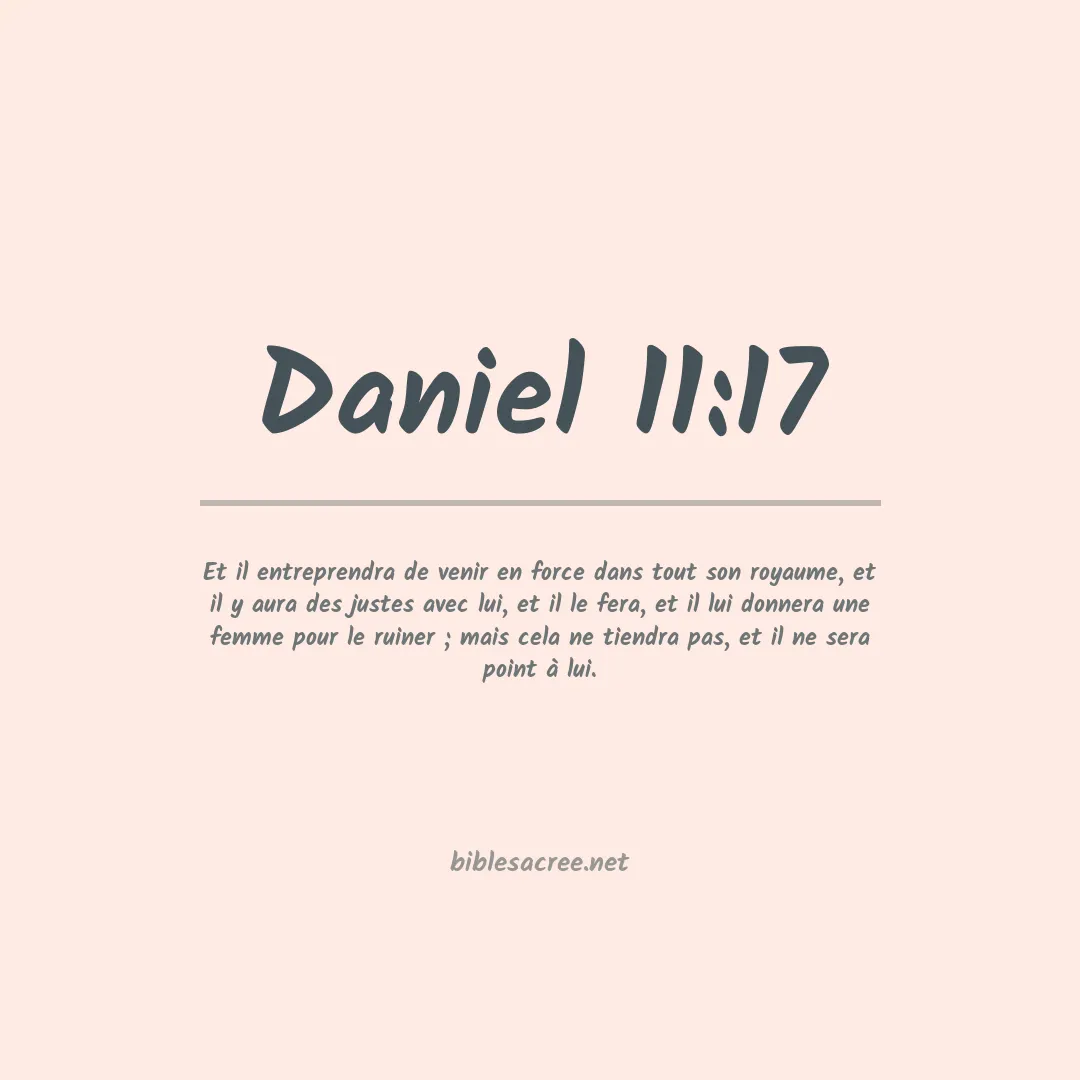 Daniel - 11:17