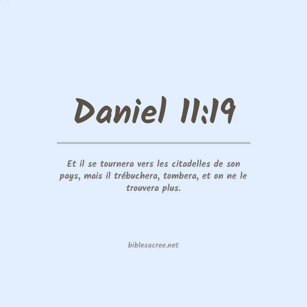 Daniel - 11:19
